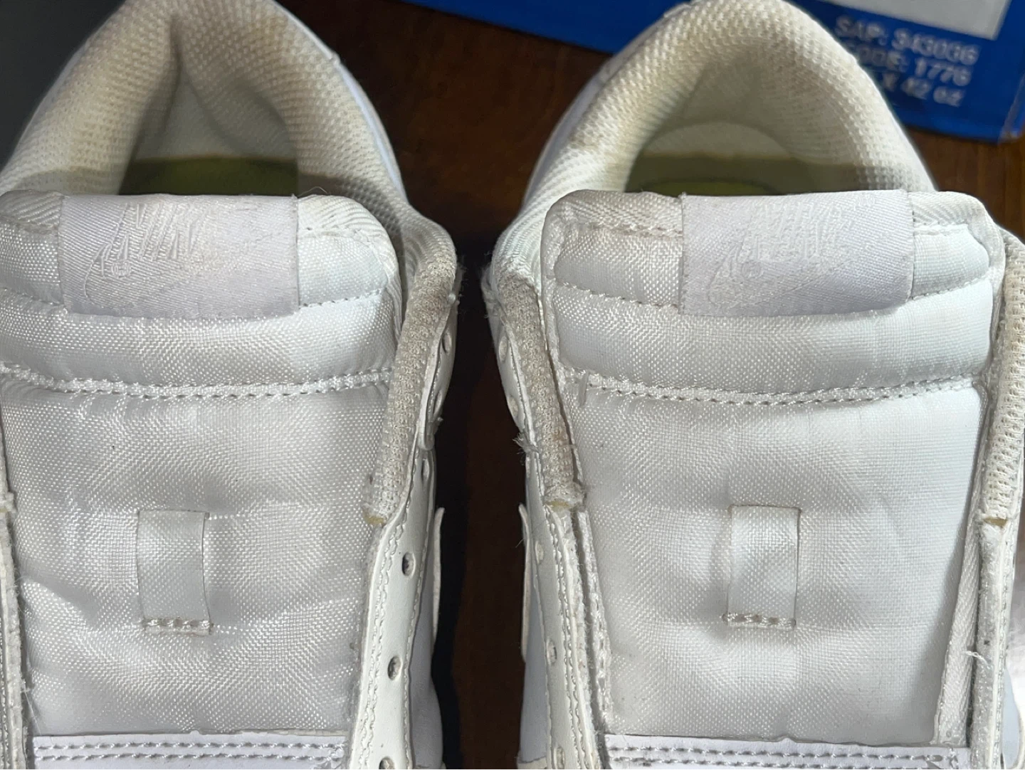 Nike Dunk Low White Sneakers - photo 2