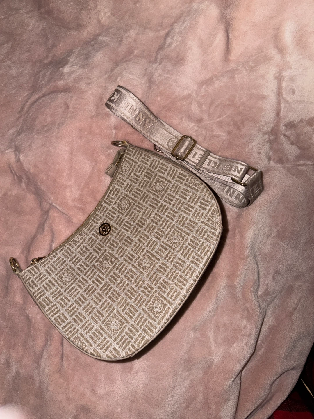 Anne Klein Logo Print Shoulder Bag - photo 3