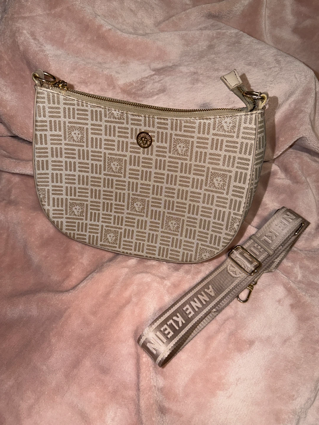 Anne Klein Logo Print Shoulder Bag - photo 2