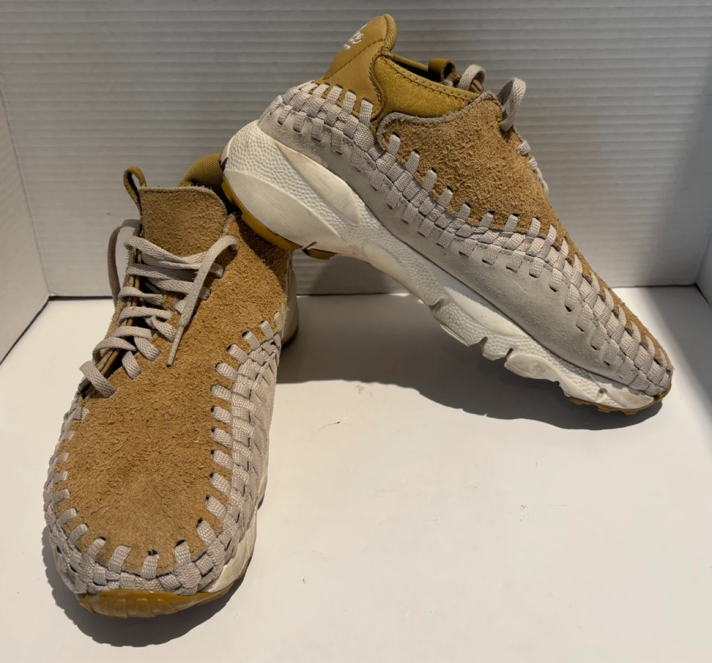 Nike Air Footscape Woven Hairy Suede 913929-700 Men's Sz 9.5 - photo 4