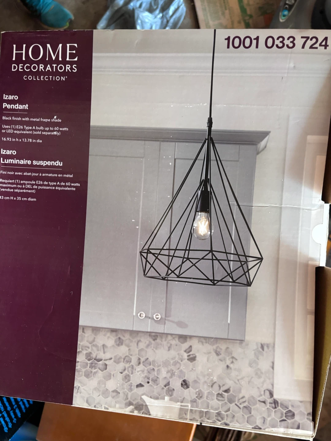 Home Decorators Collection Izaro Pendant Light