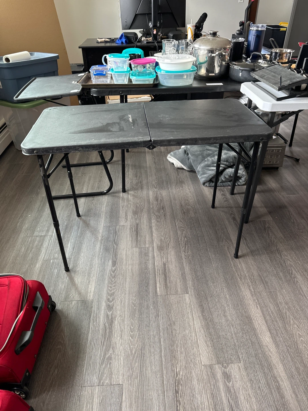 Folding Table black - photo 2
