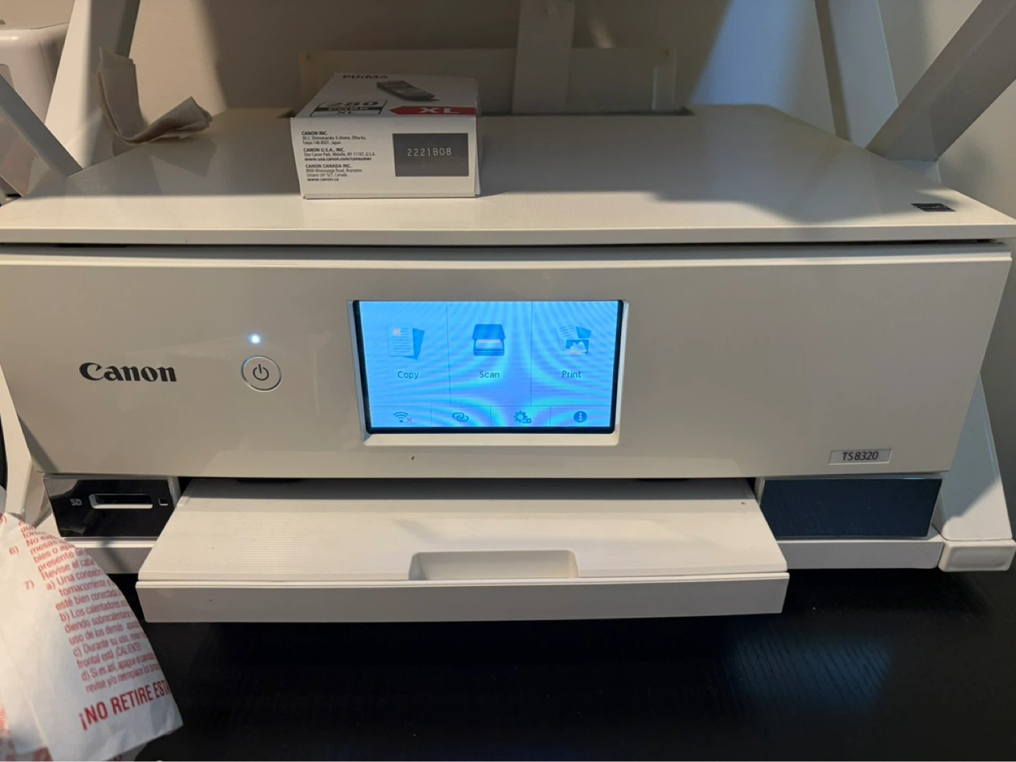 Canon PIXMA TS8320 All-In-One Printer - White
