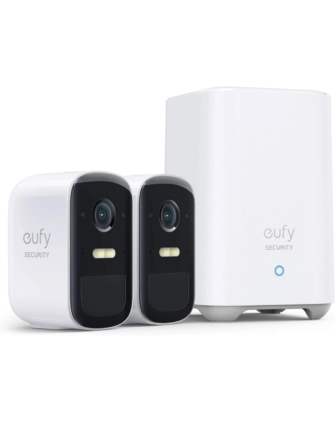 eufy 2K Wireless Security Camera System w/ HomeBase 2