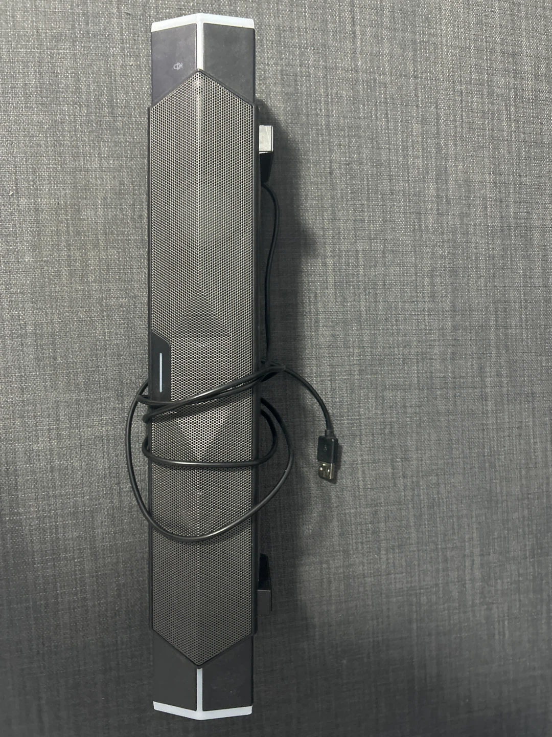 Led black usb soundbar