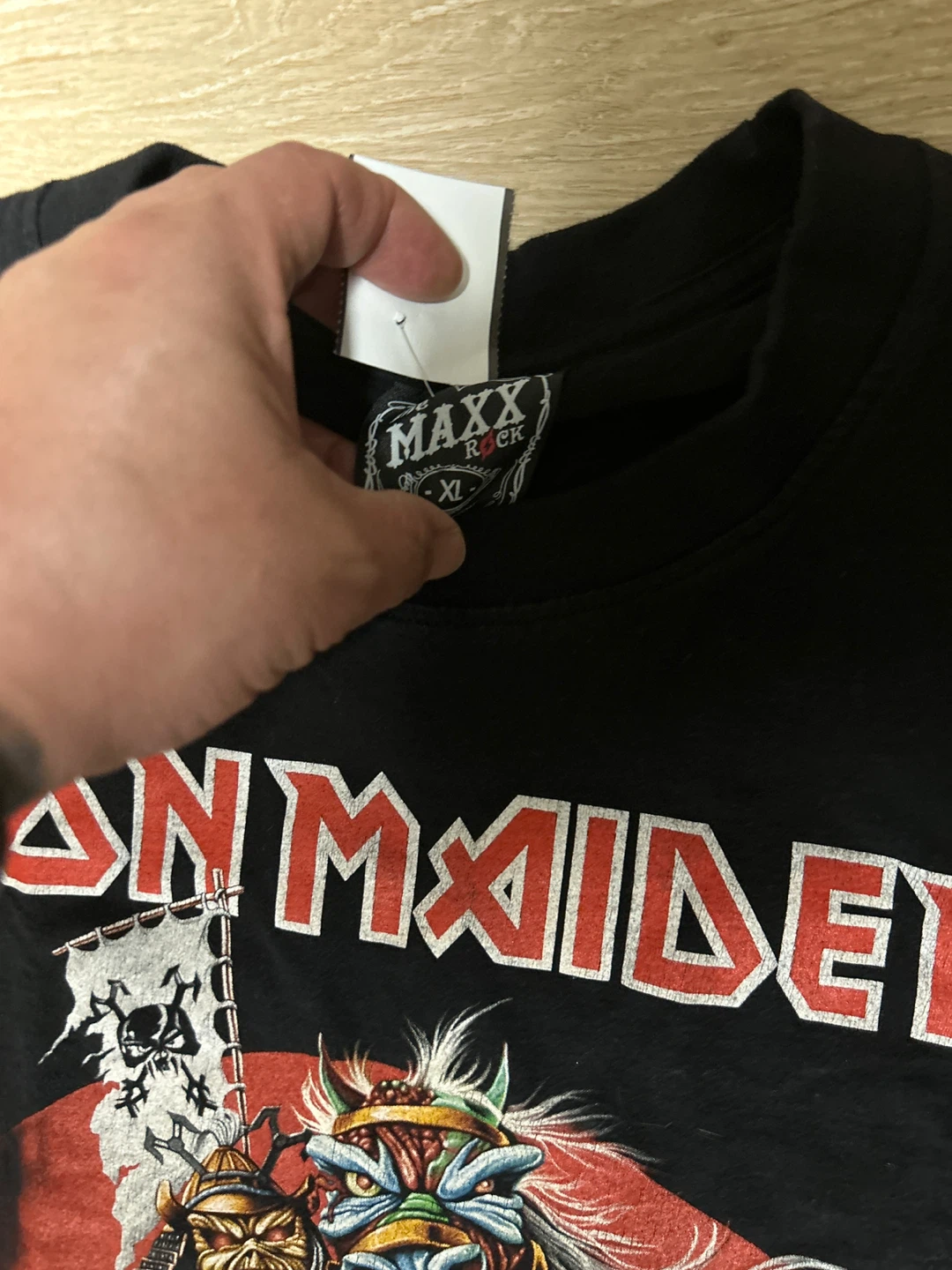 Iron Maiden Black T-Shirt - photo 2
