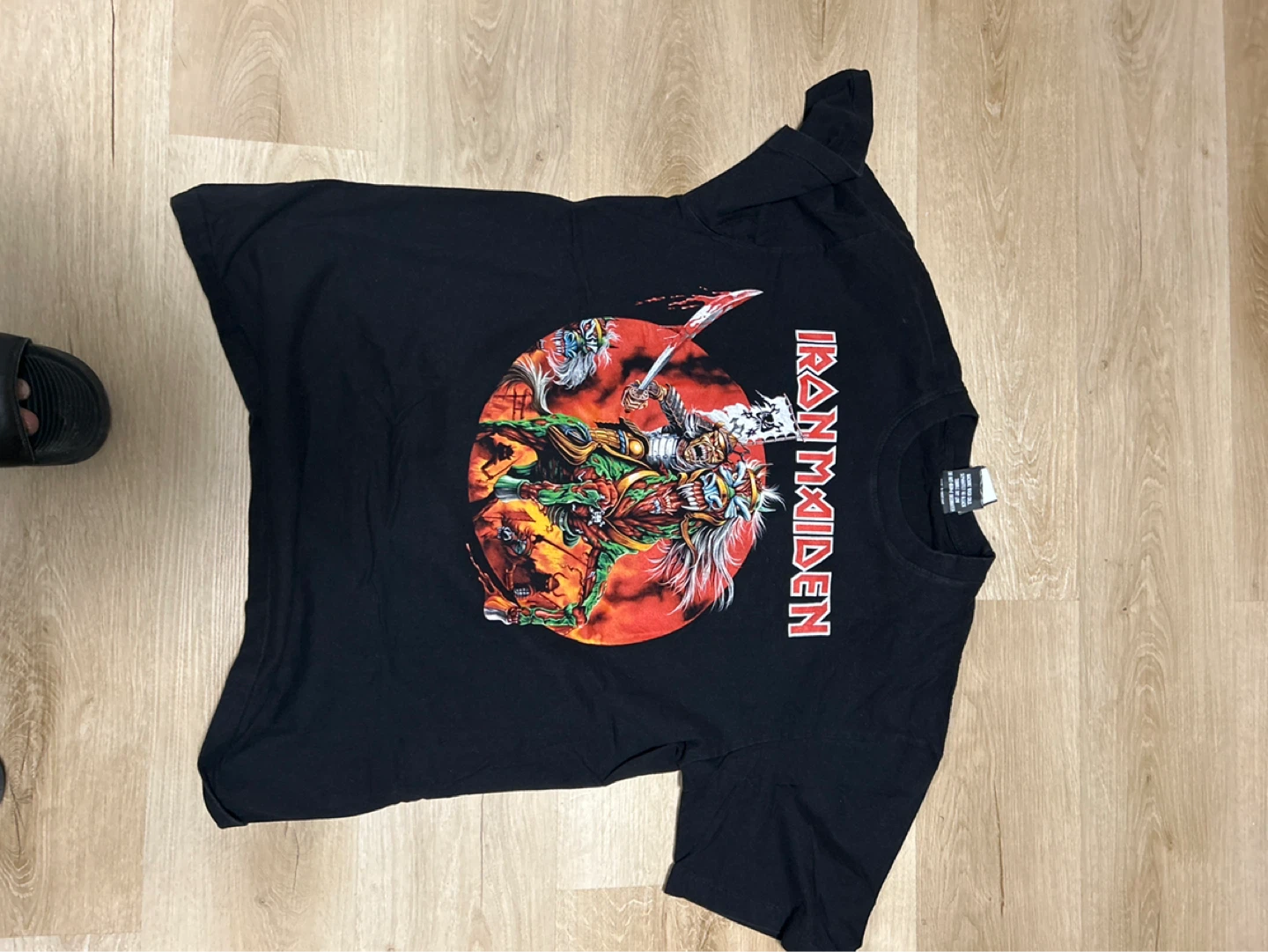 Iron Maiden Black T-Shirt - photo 3