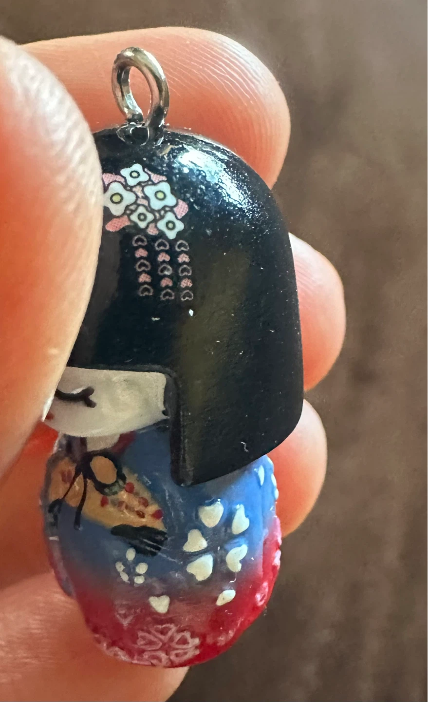 Kokeshi Doll Charm - photo 3