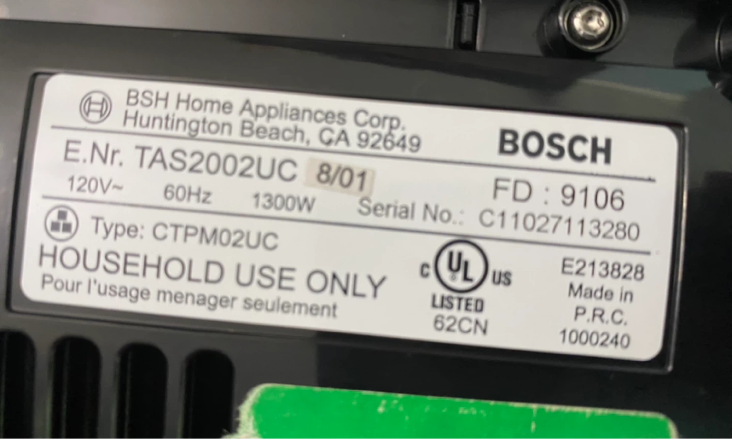 Bosch Tassimo T20 Coffee Machine - photo 5