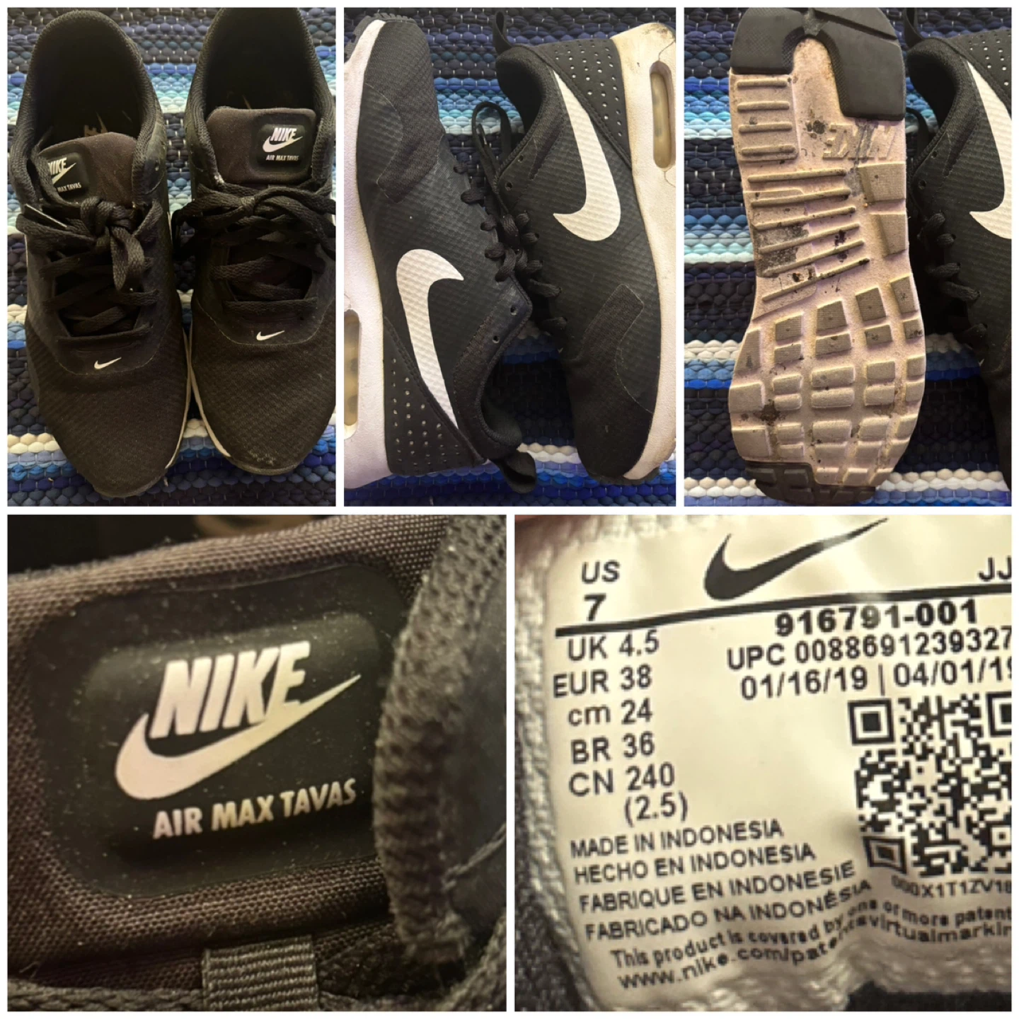(Nike) Air Max Tavas Shoes - *Size Women 7*
