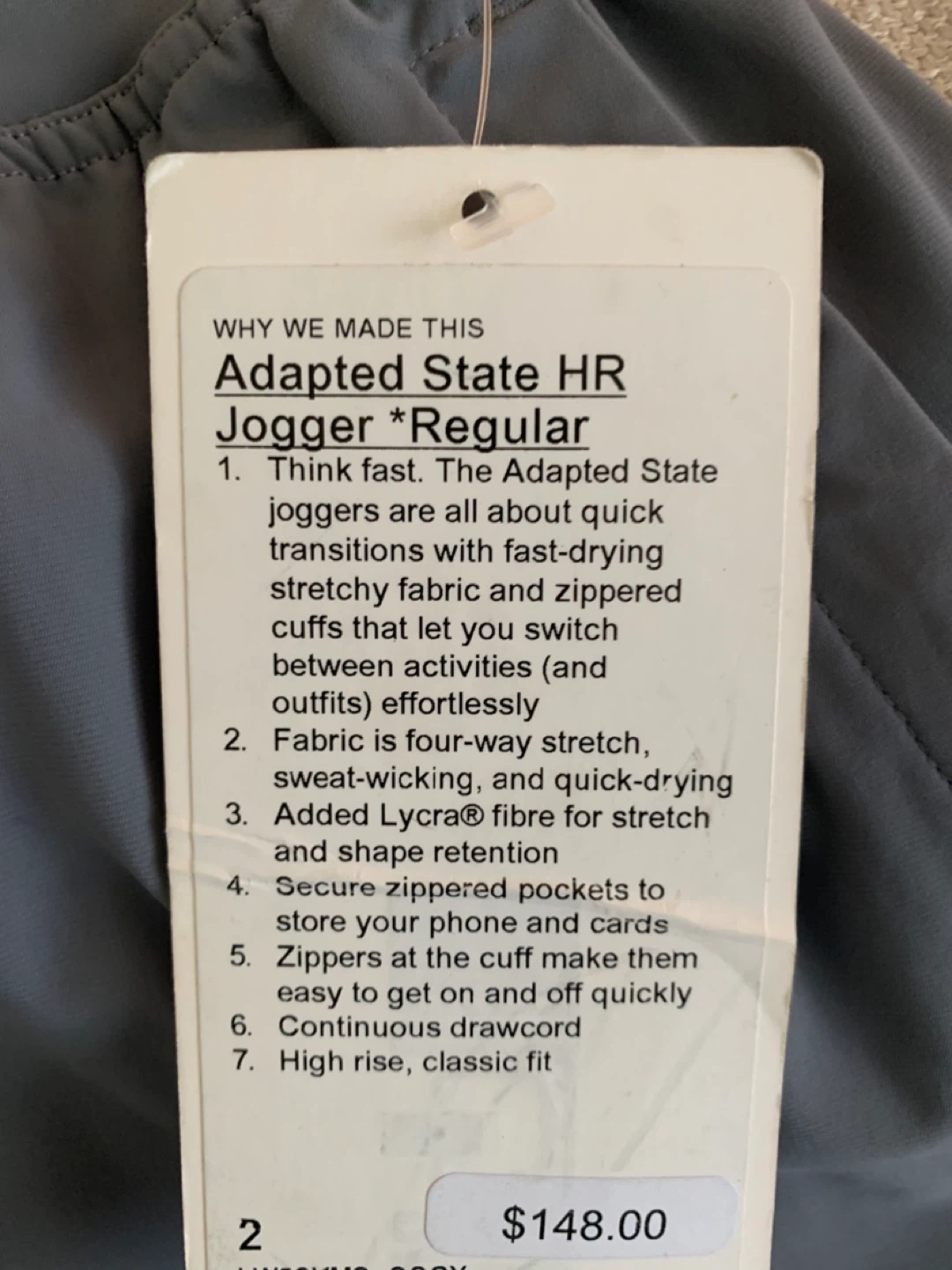 Lululemon Adapted State HR Jogger *Regular - photo 2