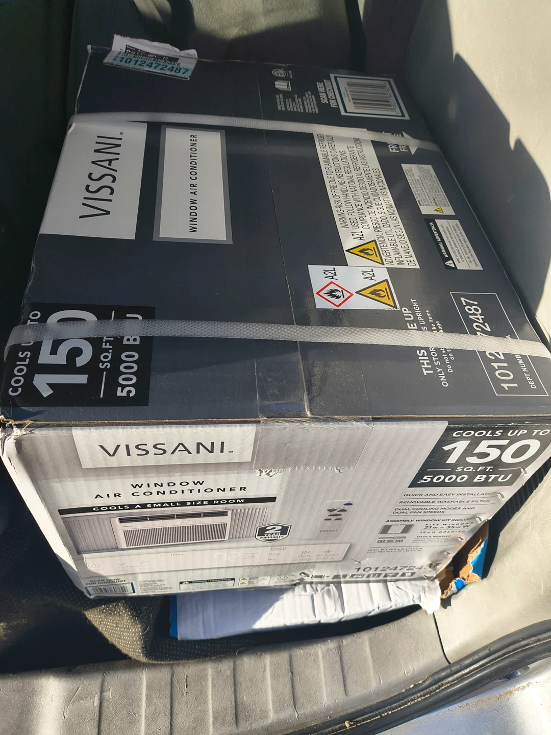 Vissani Window Air Conditioner - 5000 BTU