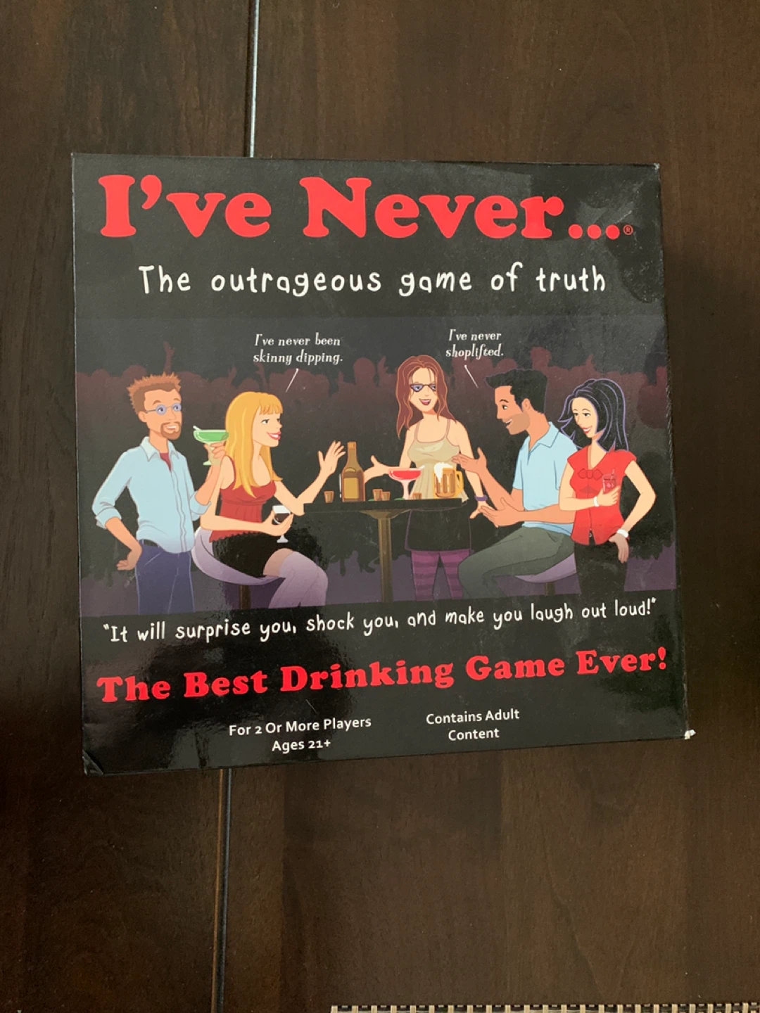 I've Never... The Outrageous Game of Truth Card Game