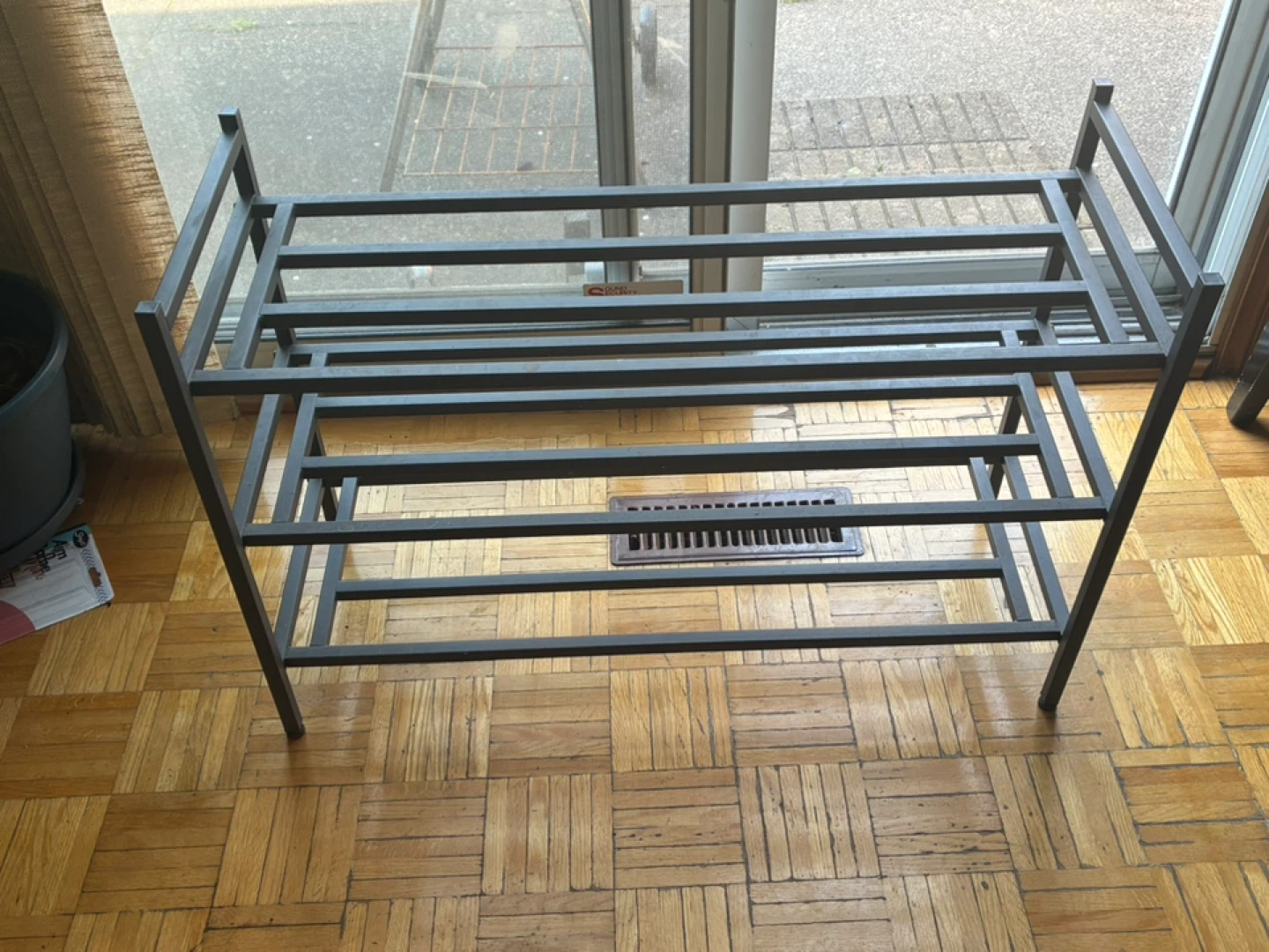 3-Tier Metal Shoe Rack - photo 2