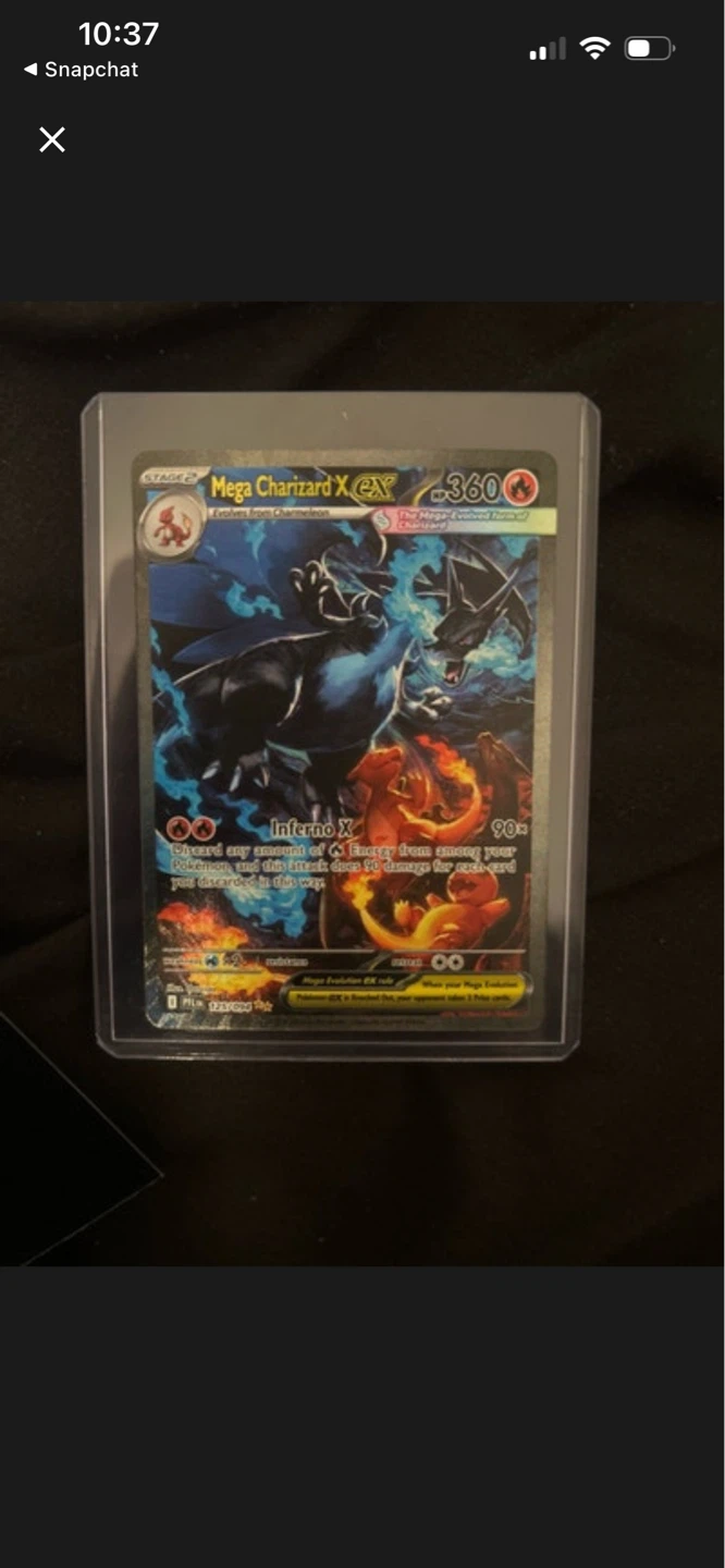 Mega Charizard X EX Pokémon Card