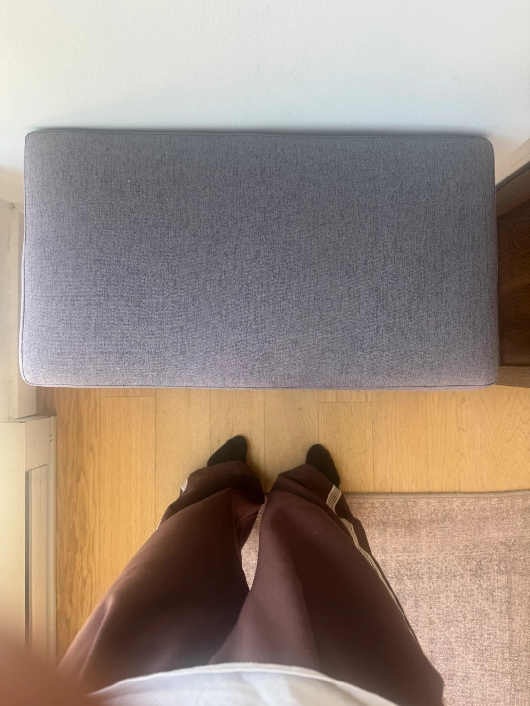 Upholstered Bench Stool - photo 2