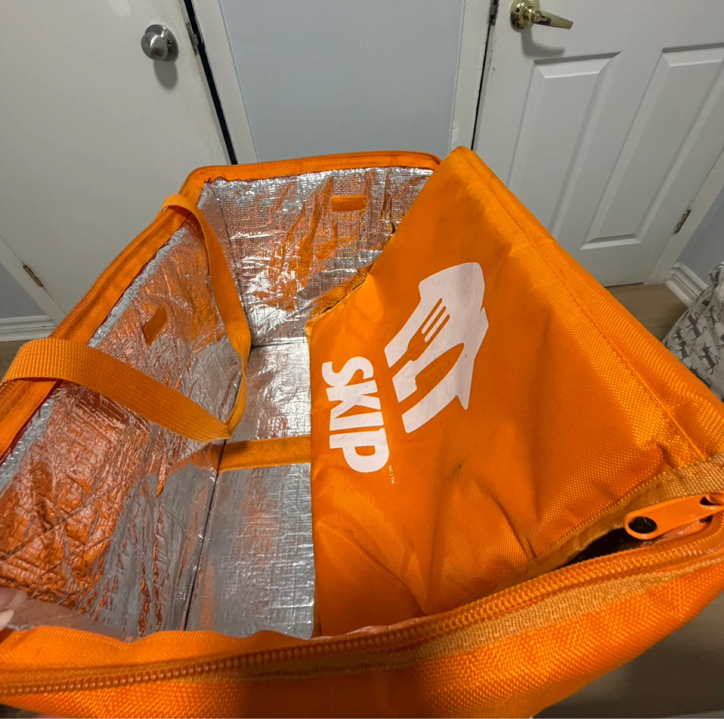SkipTheDishes Insulated Food Delivery Bag - photo 3