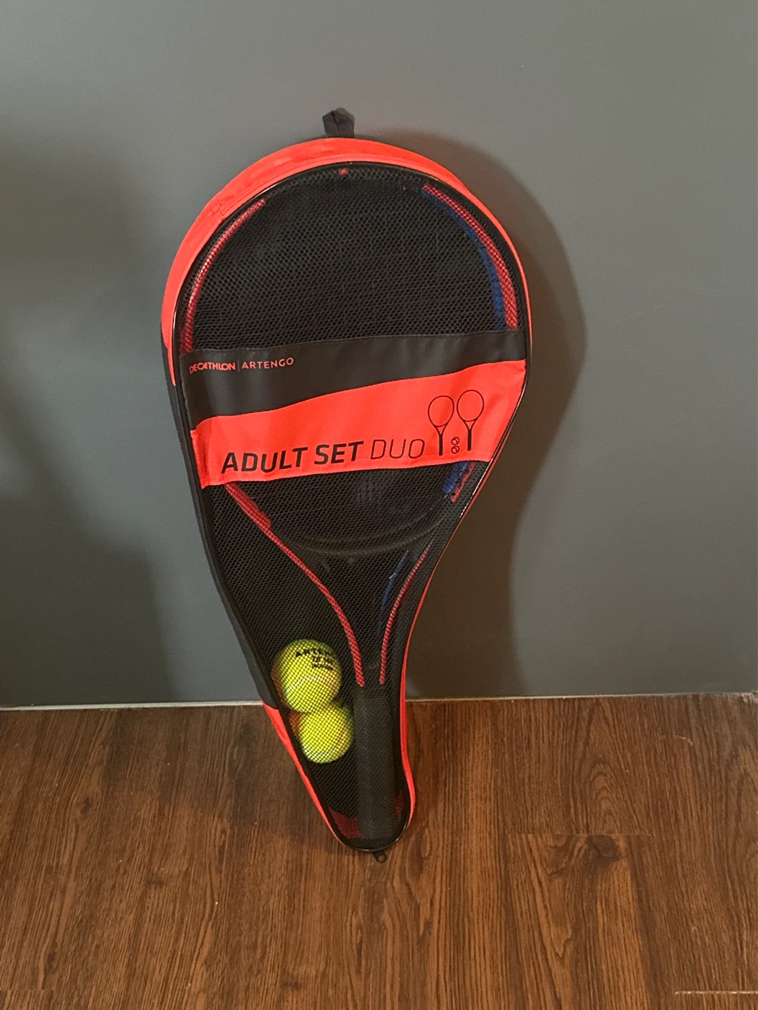 Decathlon Artengo Adult Set Duo Tennis Rackets & Balls