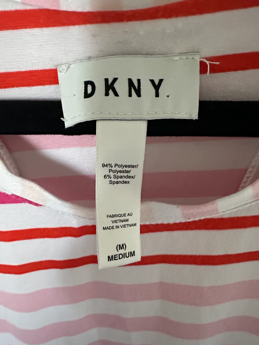 DKNY Striped Maxi Dress Medium - photo 2