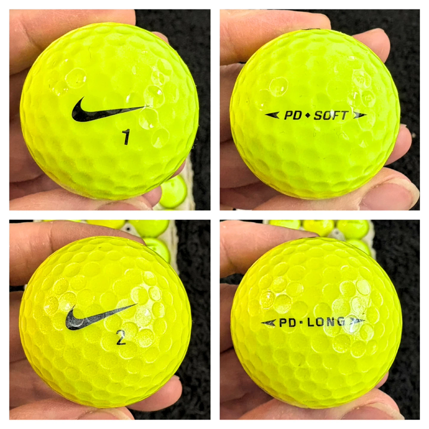 18 Nike PD Series Yellow Golf Balls - photo 3