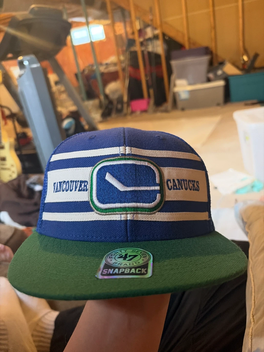 Vancouver Canucks '47 Snapback Hat