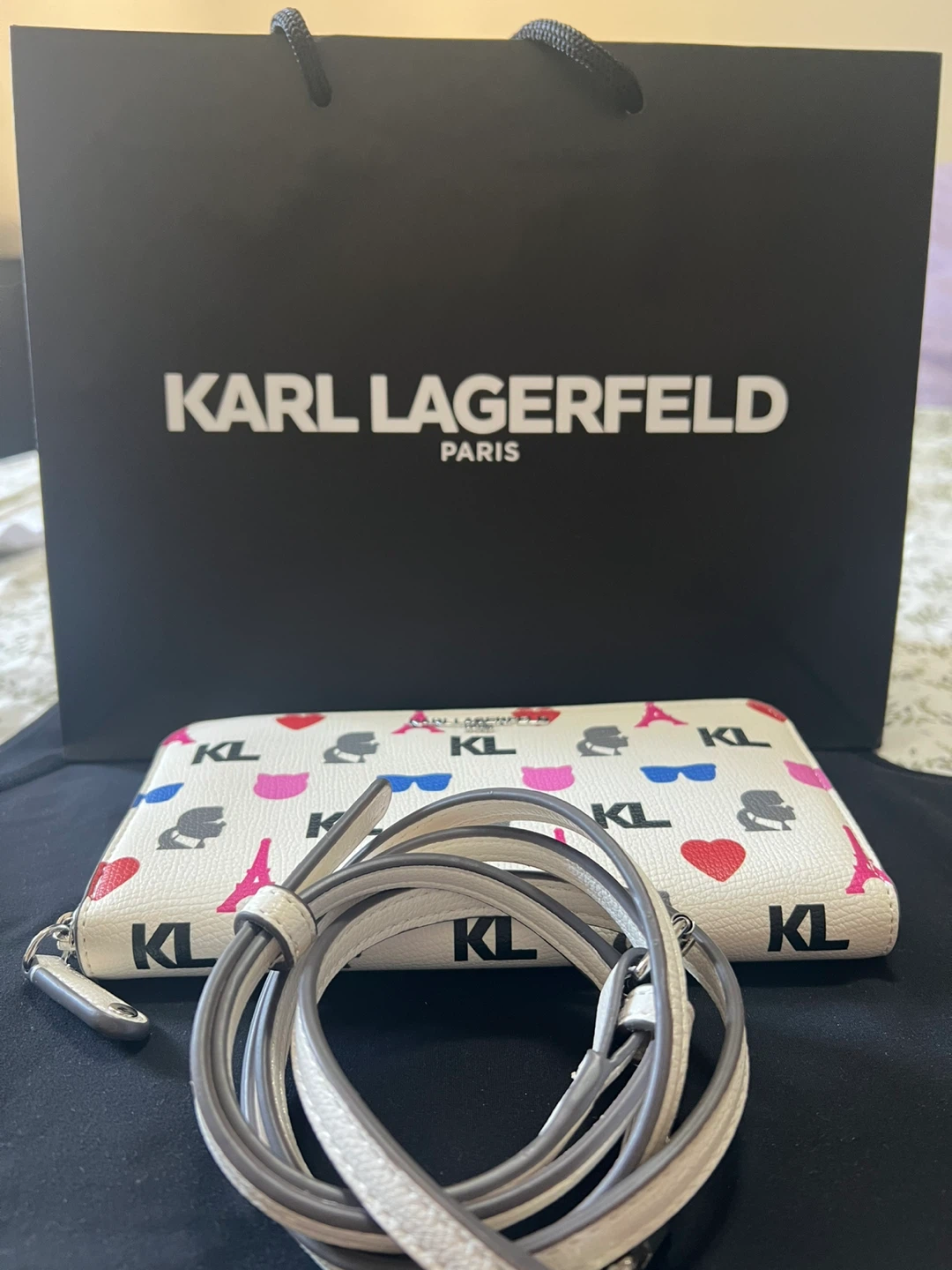Karl Lagerfeld Paris Wristlet Wallet