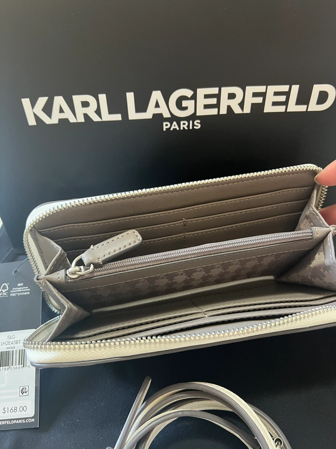 Karl Lagerfeld Paris Wristlet Wallet - photo 3