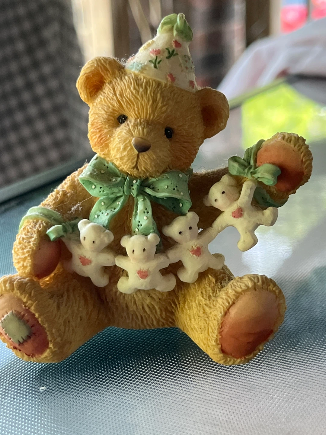 Cherished Teddies "Unfolding Happy Wishes Four You" Figurine