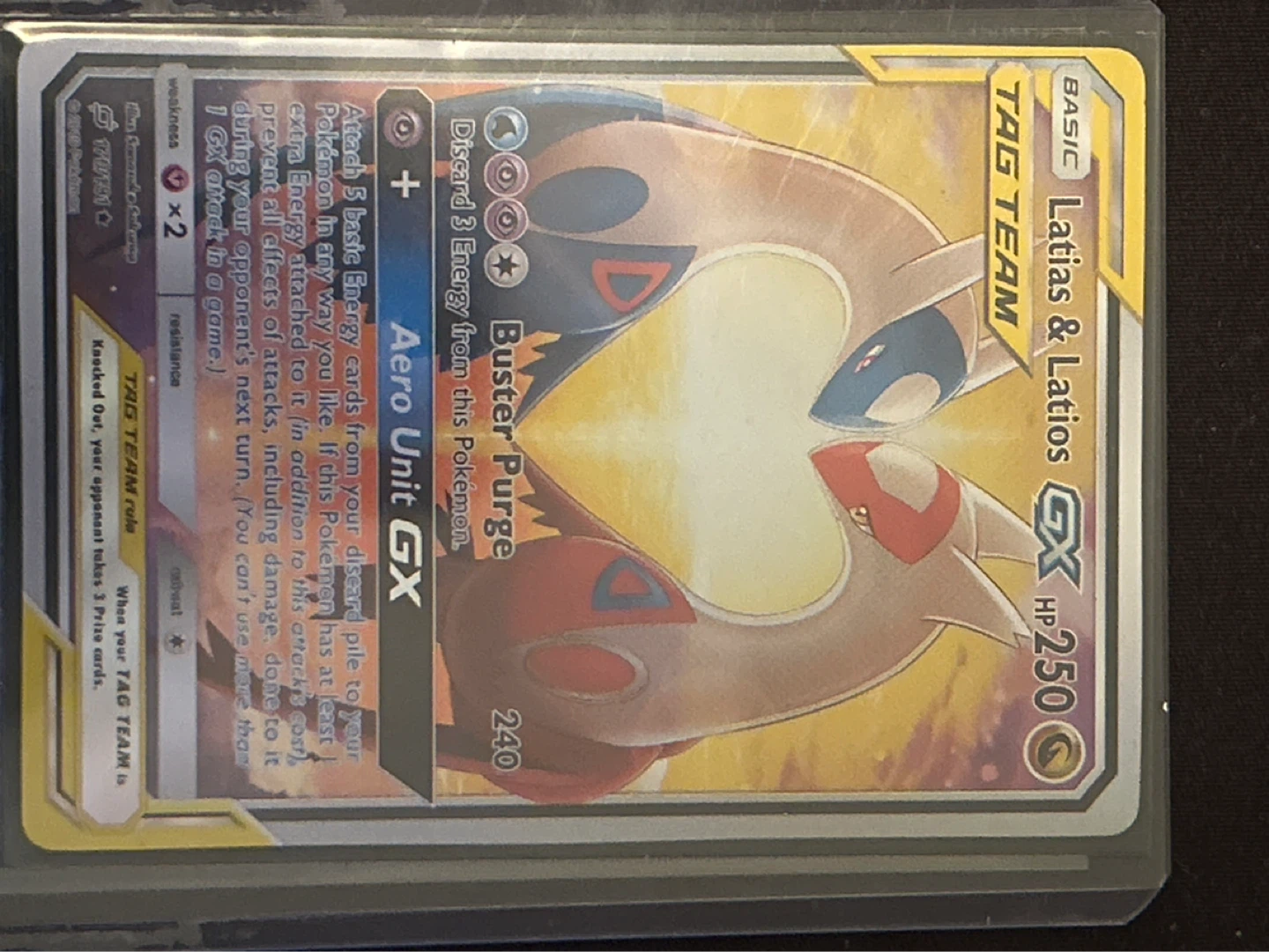 Pokemon Latias & Latios GX TAG TEAM Card - photo 2