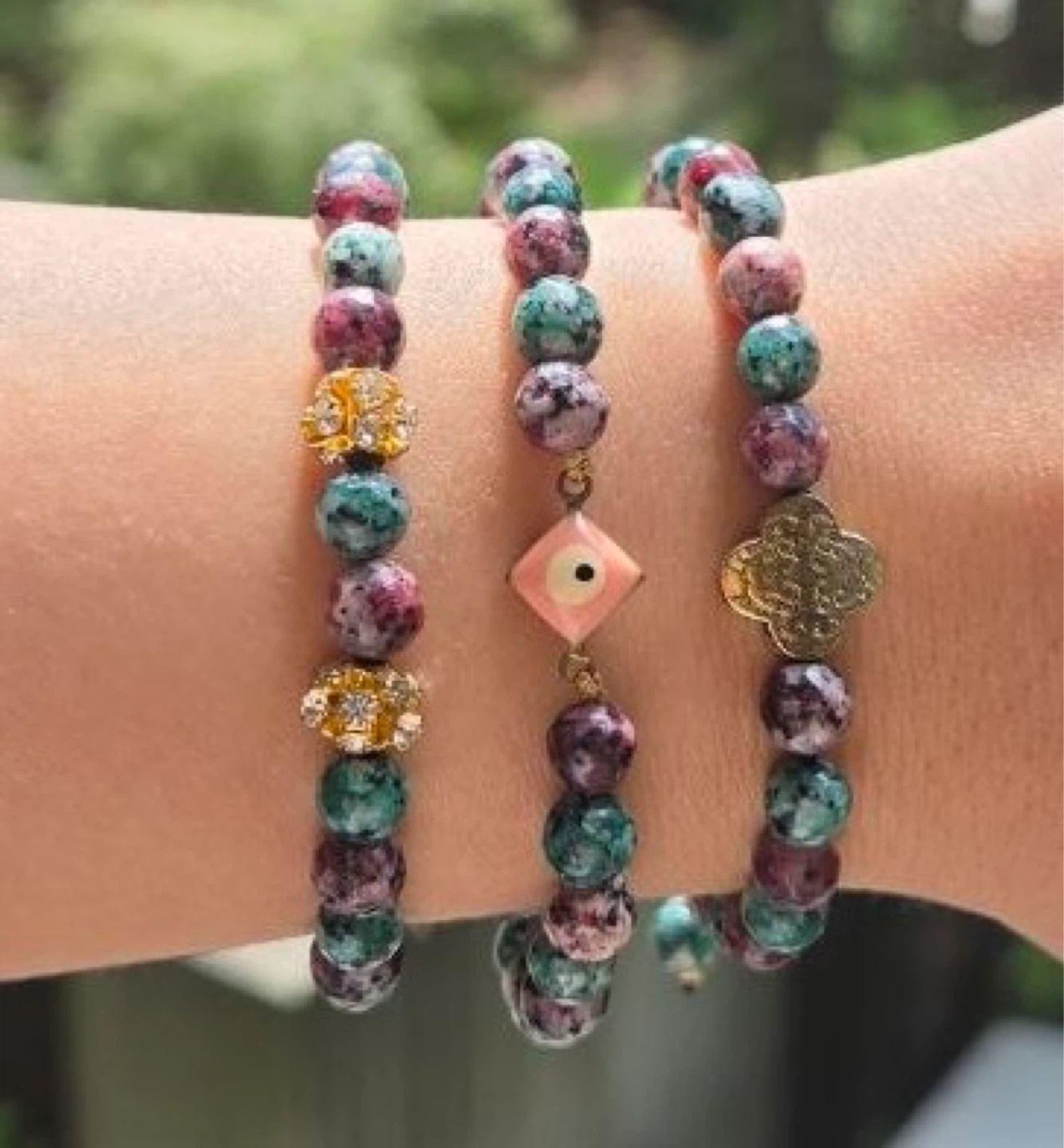 Handmade beaded bracelets & necklace sets ✨ - photo 2