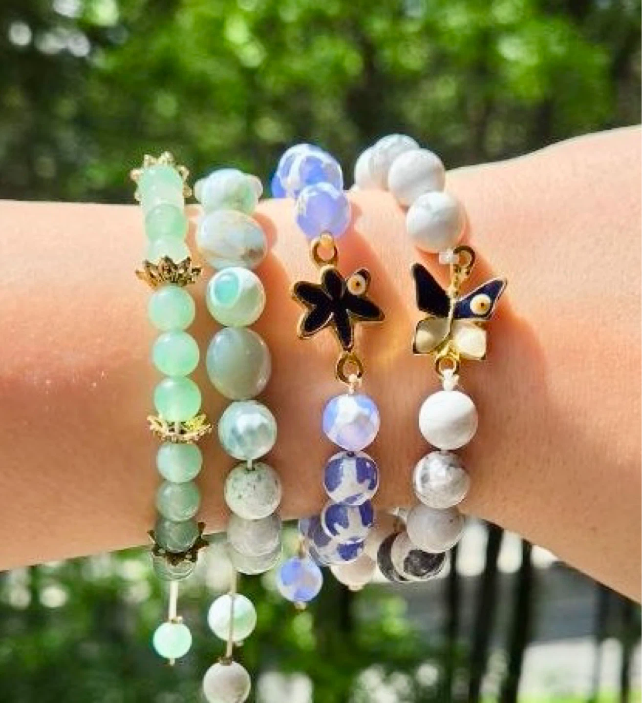 Handmade beaded bracelets & necklace sets ✨ - photo 3