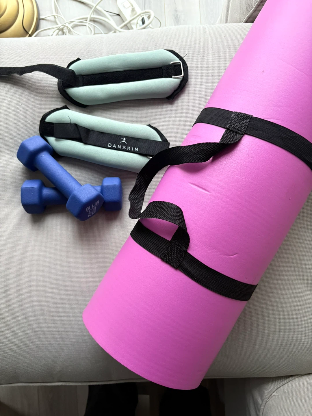 Danskin Ankle Weights & 3lb Dumbbells - photo 2