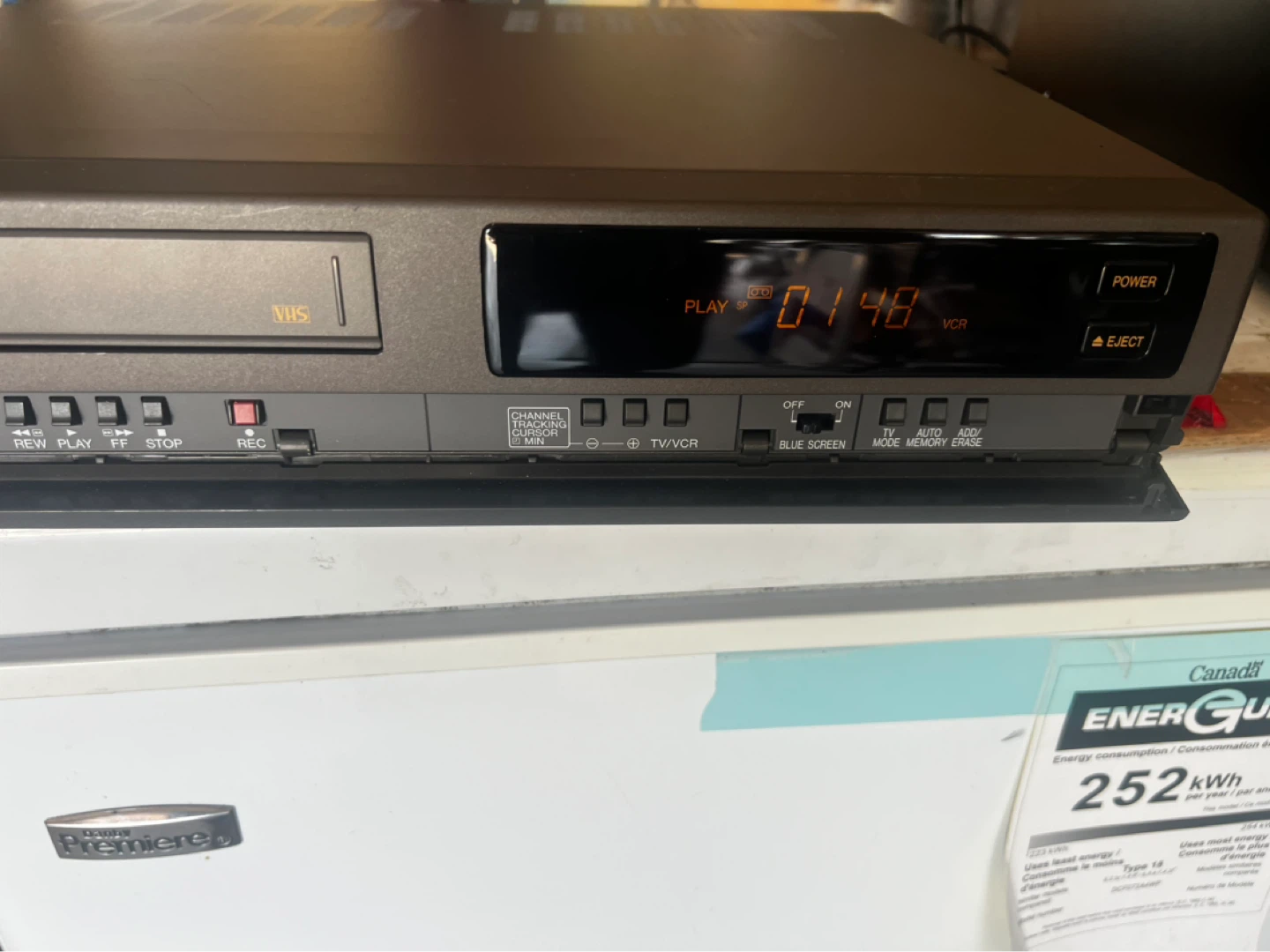 Sharp VCR