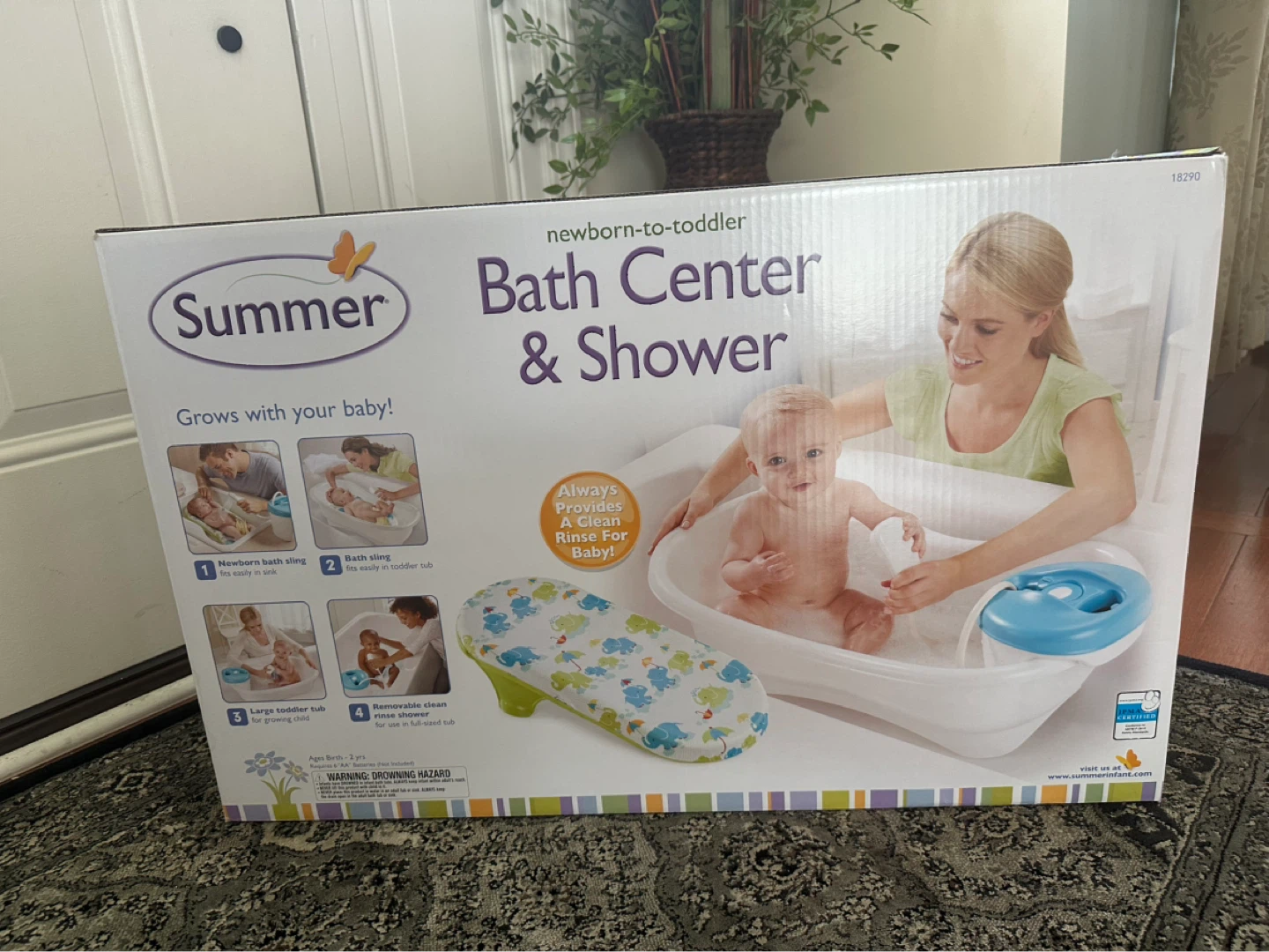 Summer Infant Newborn-to-Toddler Bath Center & Shower - photo 4