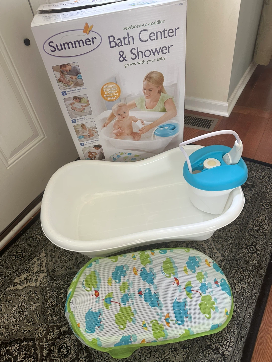 Summer Infant Newborn-to-Toddler Bath Center & Shower - photo 2