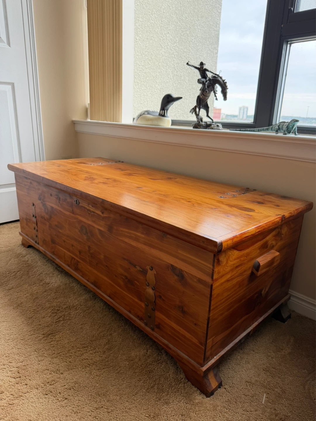 Solid Cedar Lined Hope Chest Trunk