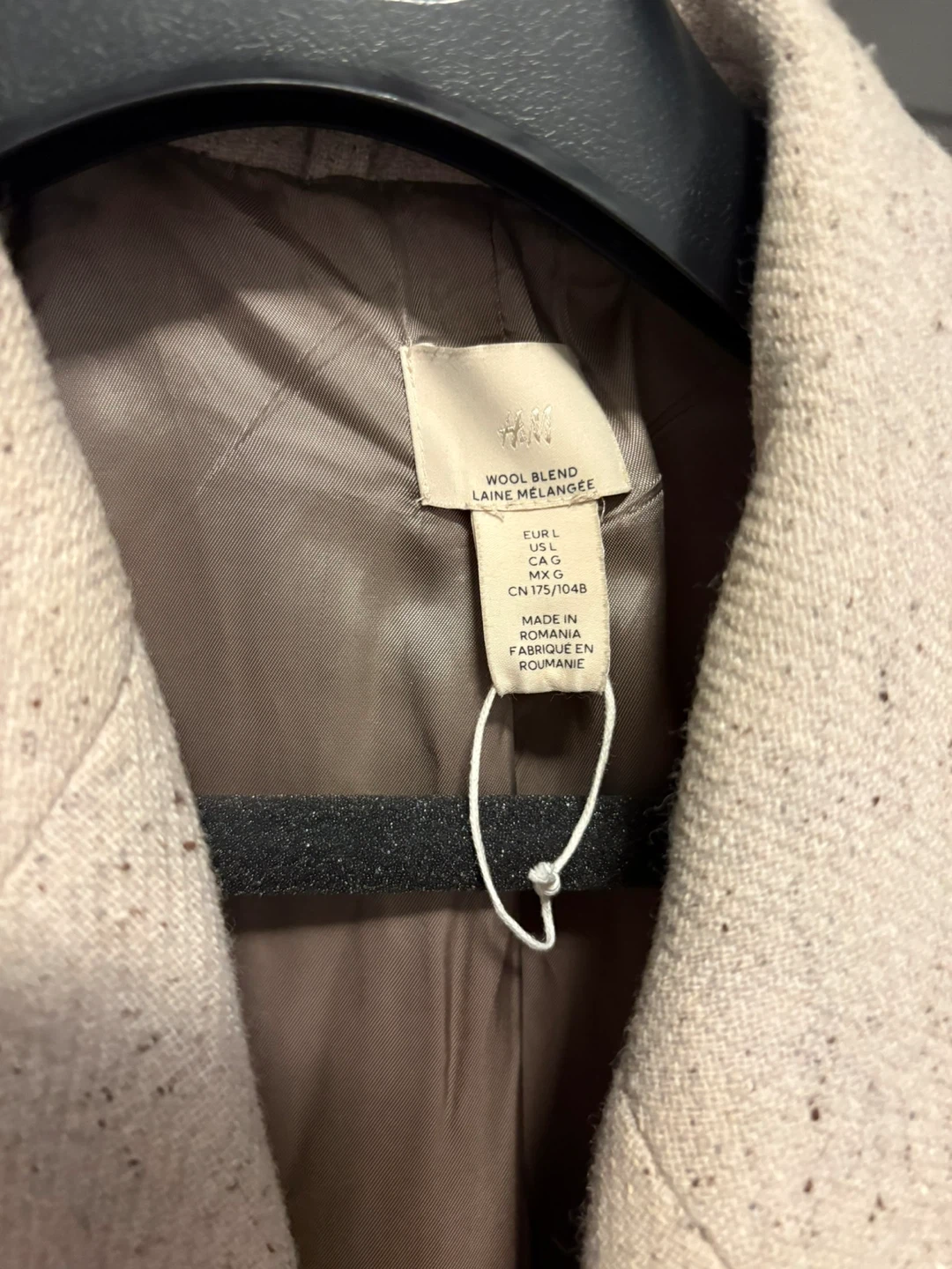 H&M Wool Blend Blazer - Beige - photo 4
