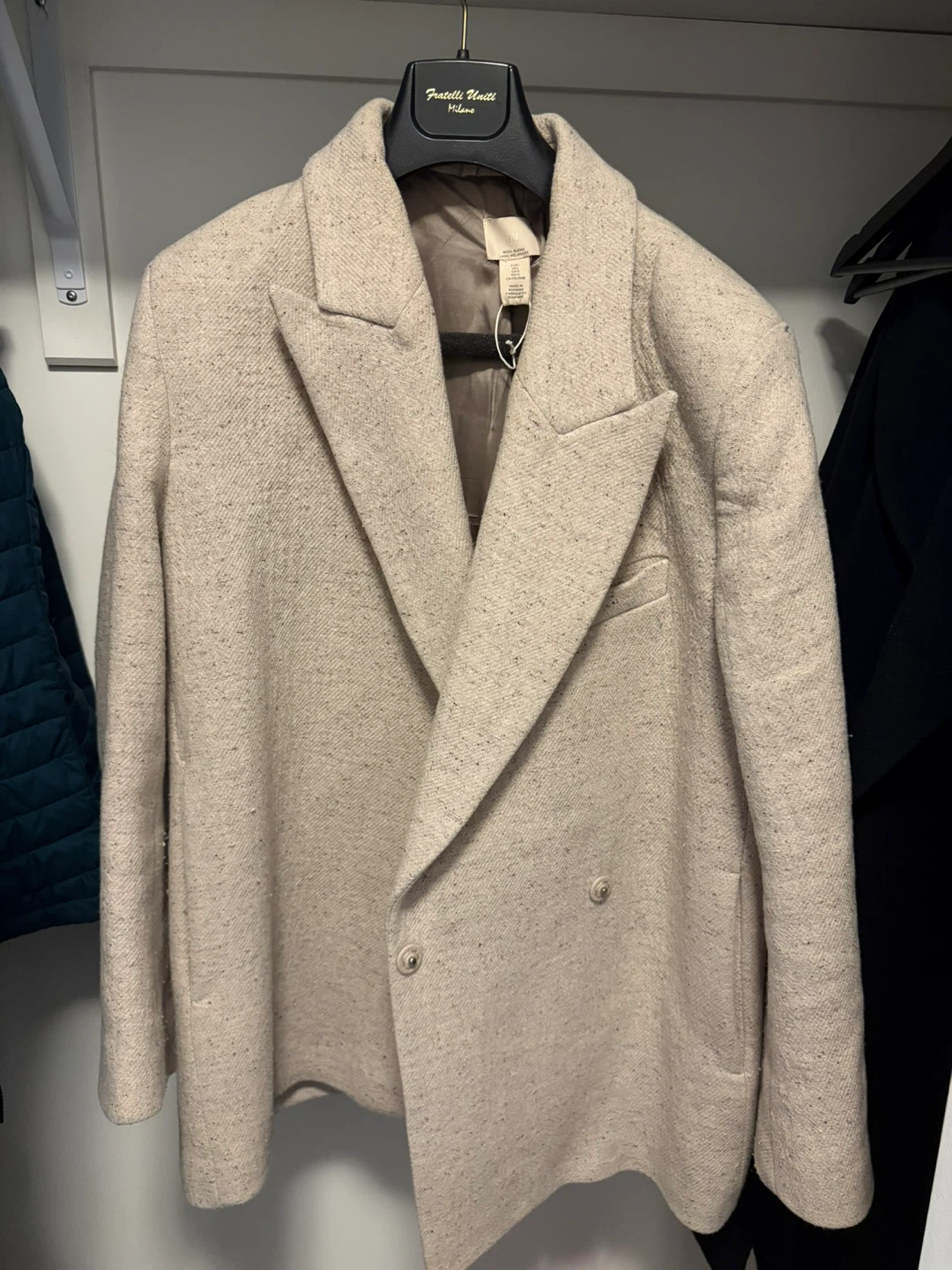 H&M Wool Blend Blazer - Beige - photo 2