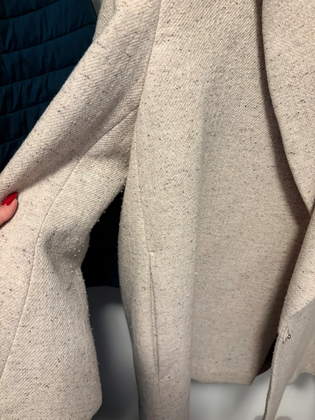 H&M Wool Blend Blazer - Beige - photo 3