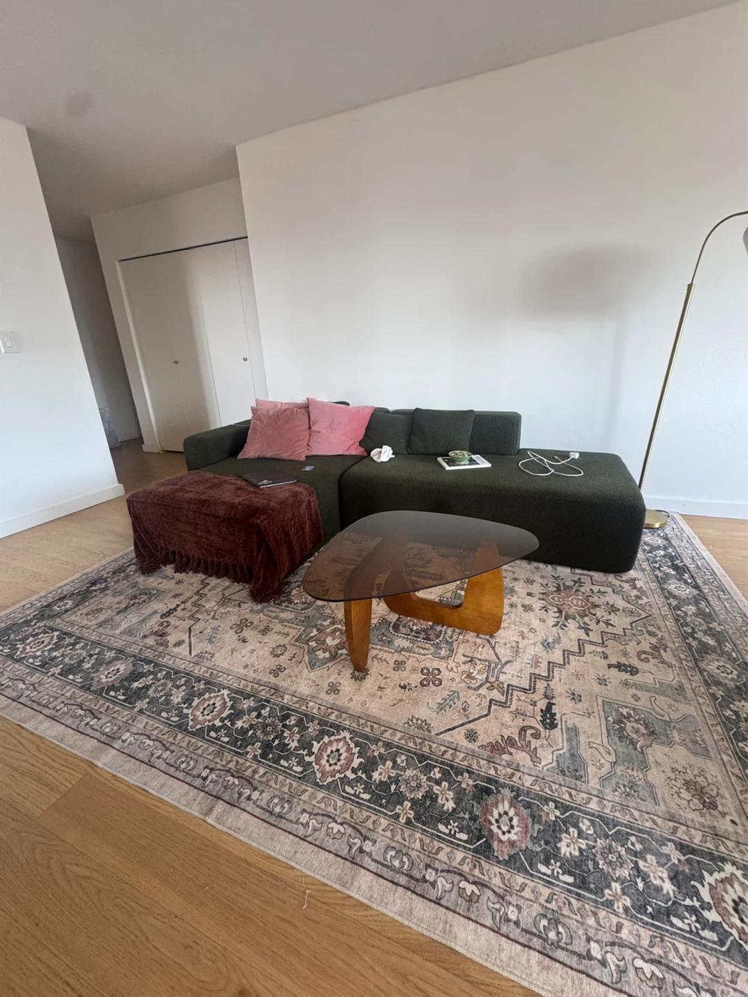 Area Rug with Traditional Pattern