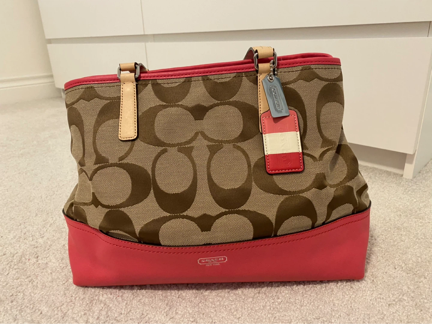 Coach Signature Tote Bag