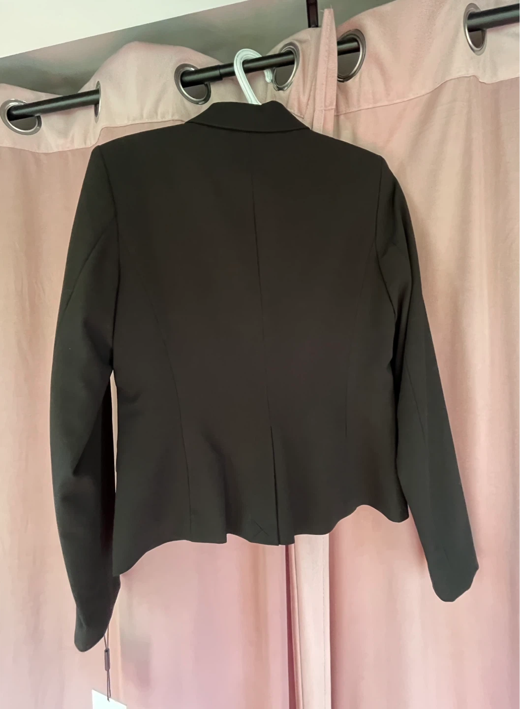 *New* Calvin Klein Fitted Women's Black Blazer, Size 2 - photo 2