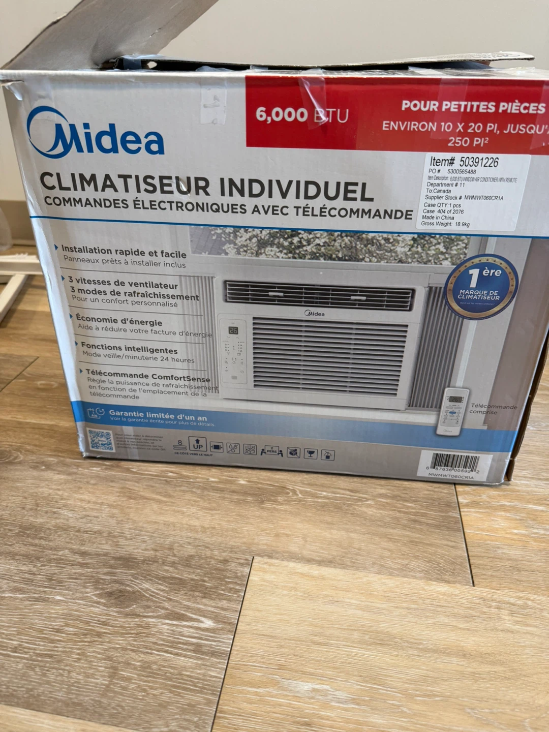 Midea 6,000 BTU Room Air Conditioner - photo 2