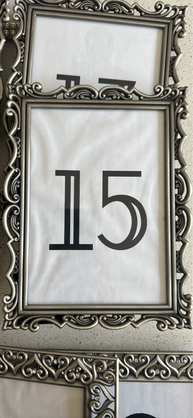 Assorted Photo Frames with Decorative Edges - photo 3