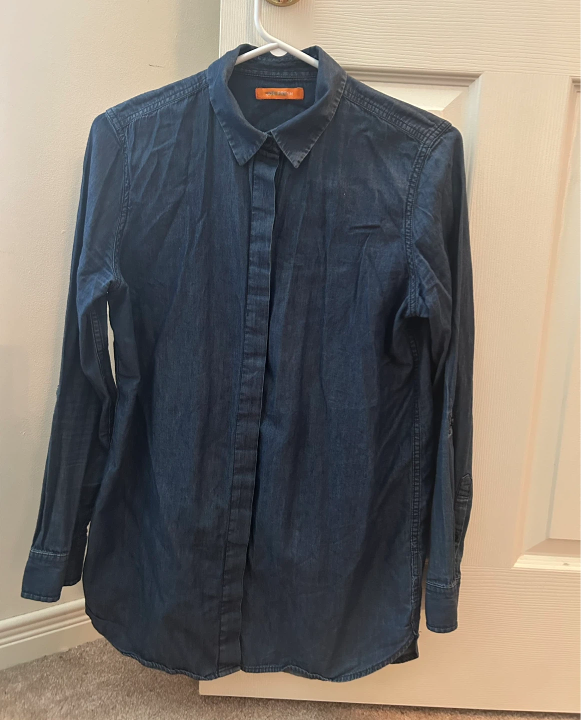 Maje Fresk Denim Shirt