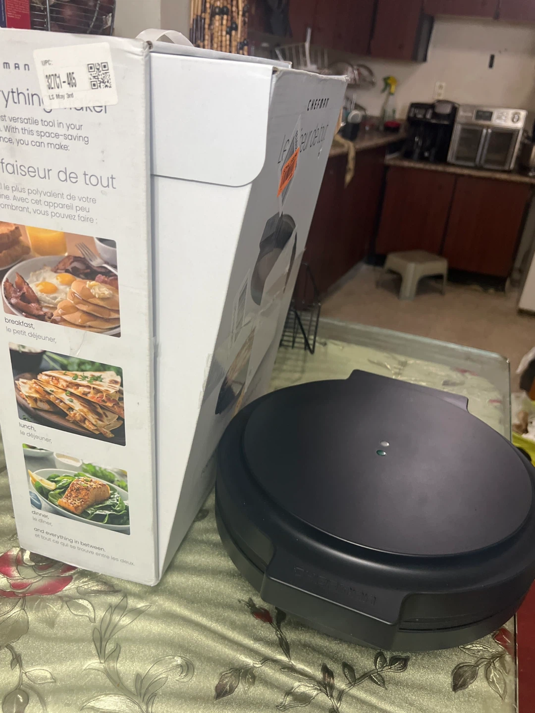 Chefman Everything Maker just checked it didn’t use