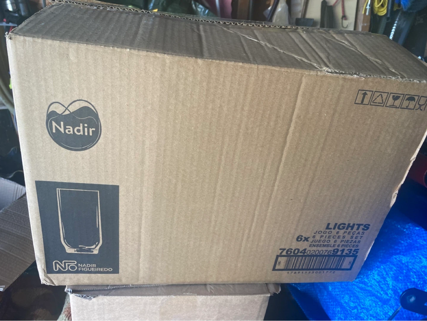 Nadir drinking glasses