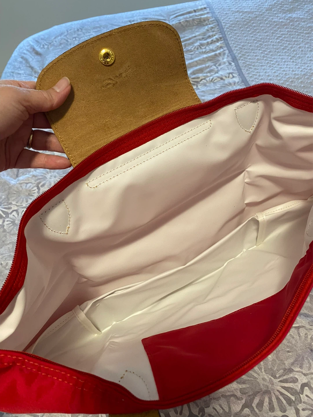 Longchamp Le Pliage Tote Bag Red - photo 3