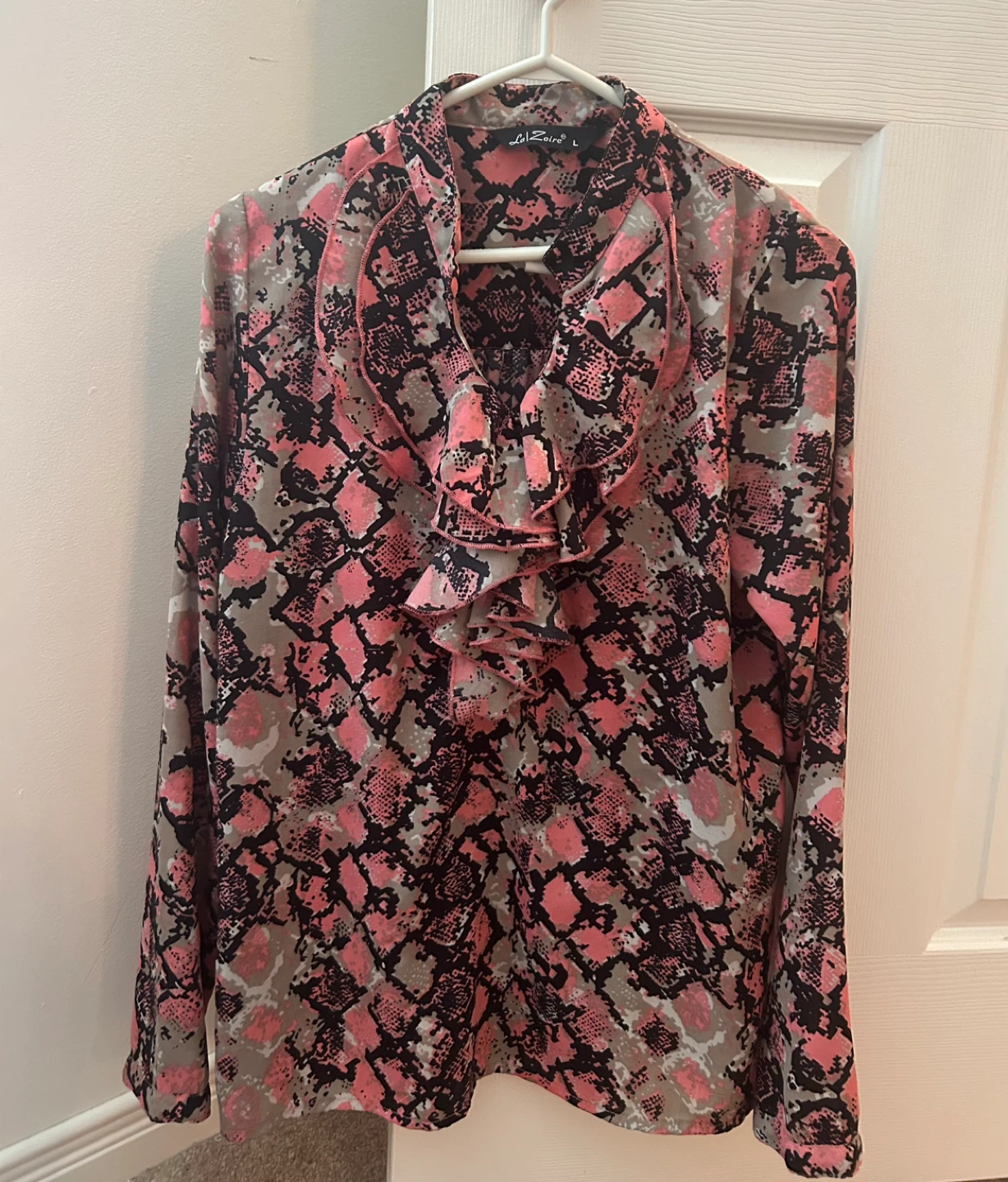 La Loiree Ruffle Blouse - Size L
