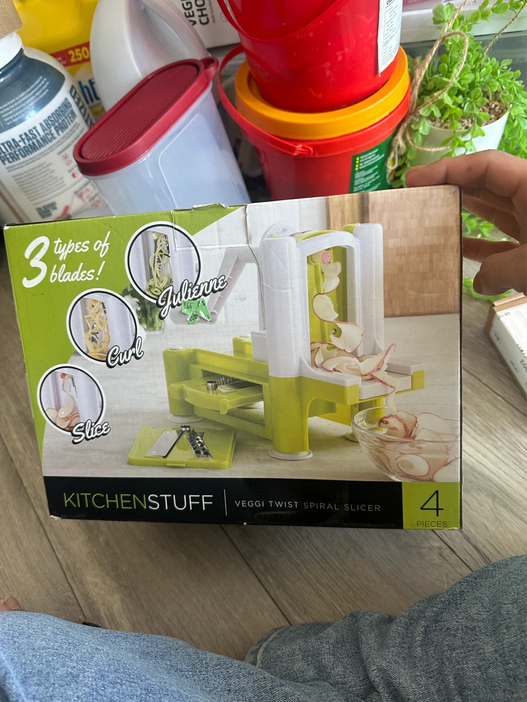 Kitchenstuff Veggi Twist Spiral Slicer - 4 Pieces